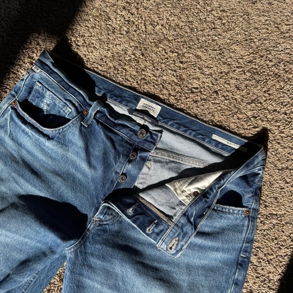 Citizens Of Humanity Neve Low Slung Relaxed Jean Size 30 - Picture 6 of 14